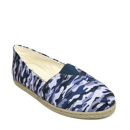 ALPARGATA CAMUFLADO AZUL