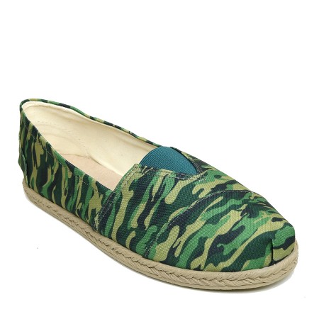 ALPARGATA CAMUFLADO VERDE