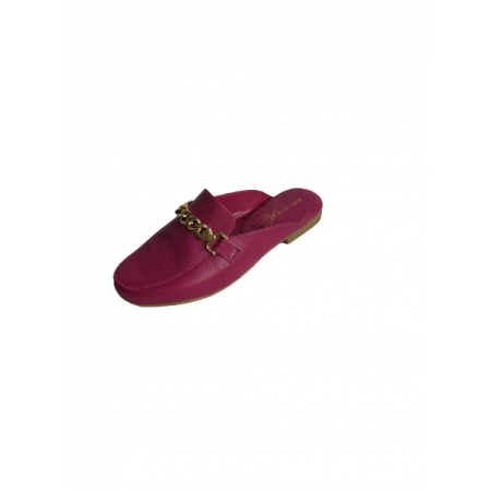 MULE COURO PINK