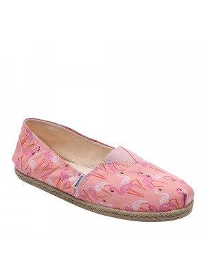 ALPARGATA FLAMINGOS PINK/BEGE