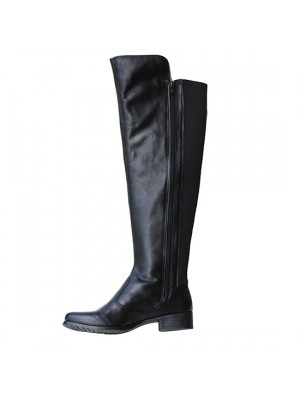 BOTA OVER KNEE PRETA