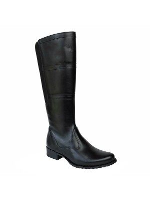 Bota Estilo Montaria Preta