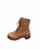 BOTA COTURNO TRATORADO COURO CARAMELO